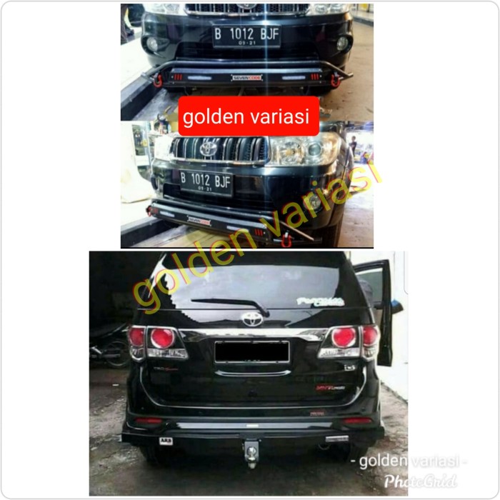 Paket Towing Depan Cobra Dan Towing ARB Belakang Grand Fortuner