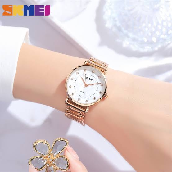 JAM TANGAN WANITA RANTAI STAINLESS STEEL SKMEI TYPE 1840 ORIGINAL,WR/JAM TANGAN CEWEK TERBARU/JAM TANGAN SKMEI 1840