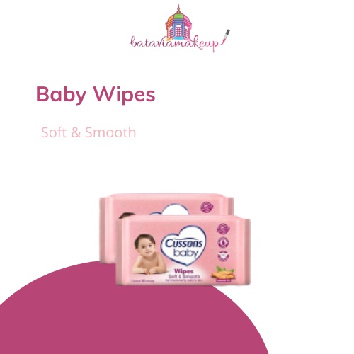 Cussons Baby Wipes 45 + 45/Tisu Basah Bayi/Beli 1 Gratis 1