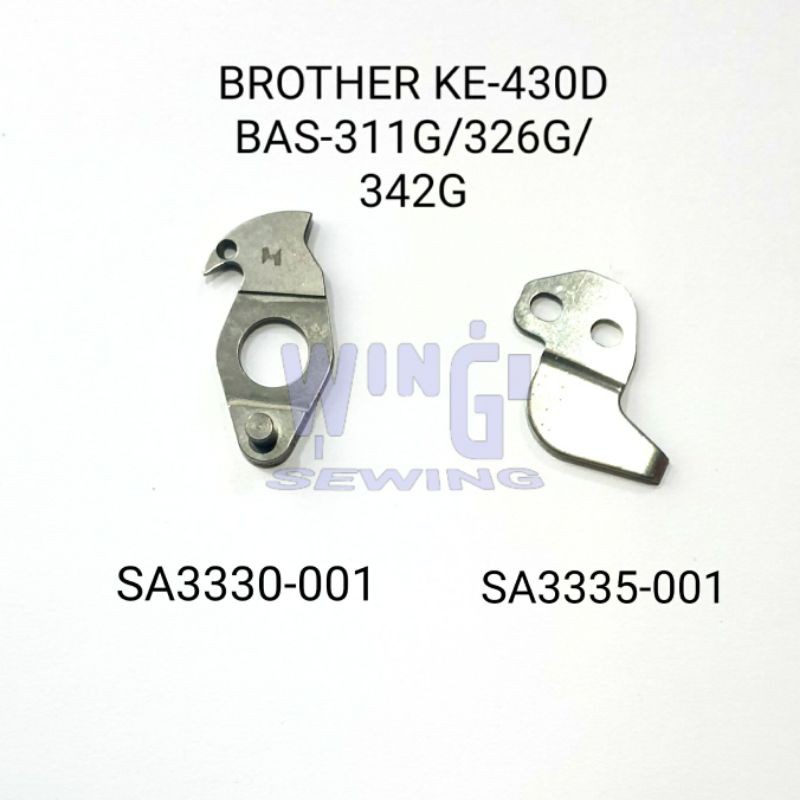 SA3330001 SA3335001 BROTHER KE-430D Pisau Mesin Jahit Bartex Auto