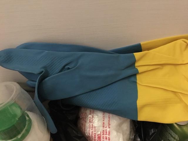 Sarung Tangan Latex, Karet Chemical L ,  Xl
