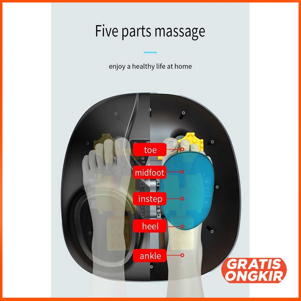 Alat Pijat Kaki Elektrik Kneading Foot Massage - RH-Z9