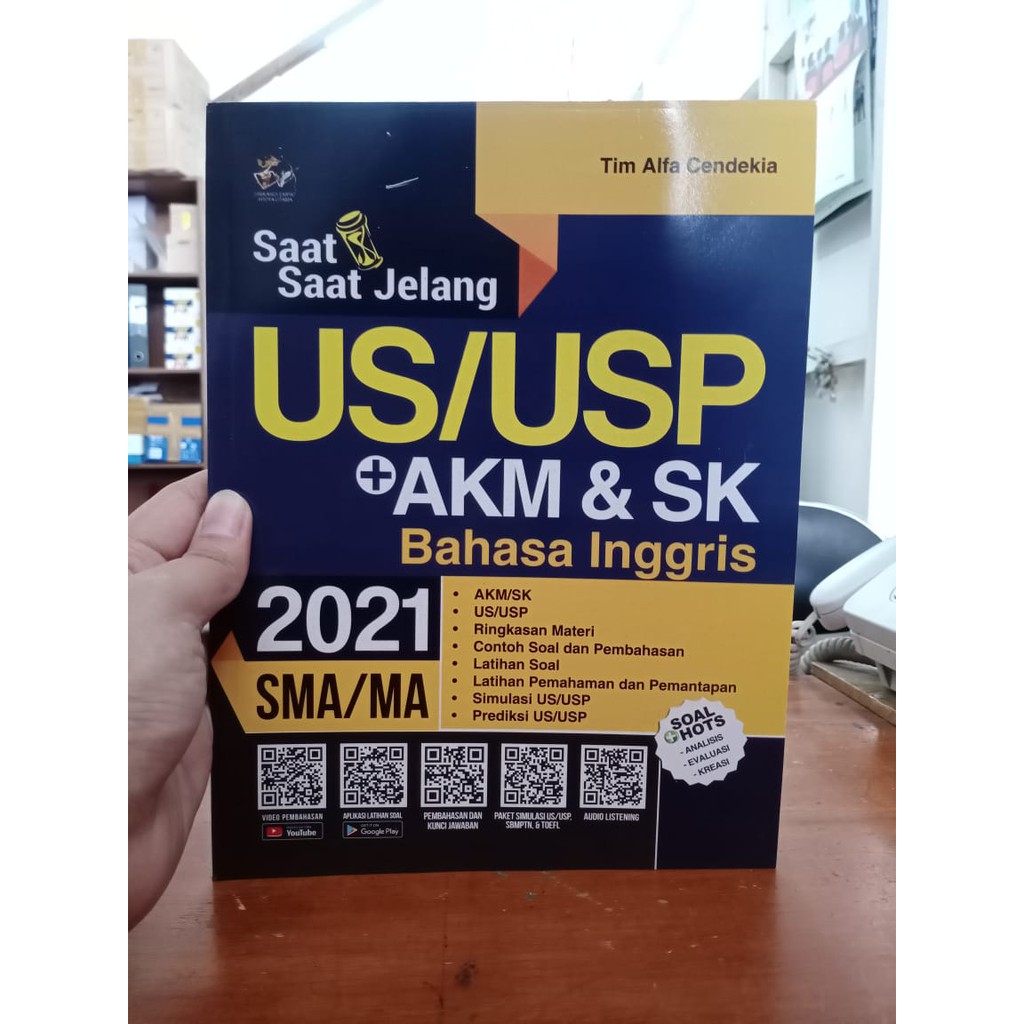 Buku Us Akm Bahasa Inggris Sma 2021 Buku Saat Saat Jelang Us Usp Akm Sk Bahasa Inggris Sma Shopee Indonesia