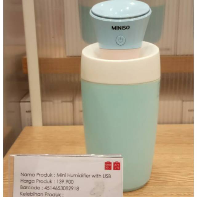 Jual Mini Humidifier Miniso Indonesia|Shopee Indonesia