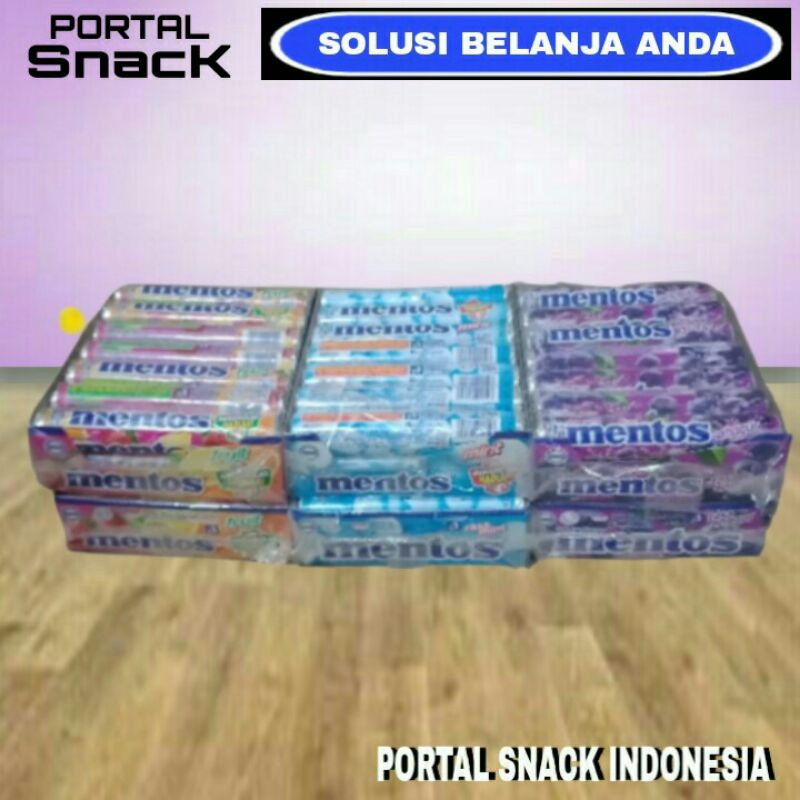 

MENTOS Permen roll 1 pack isi 14 stick x 29gr