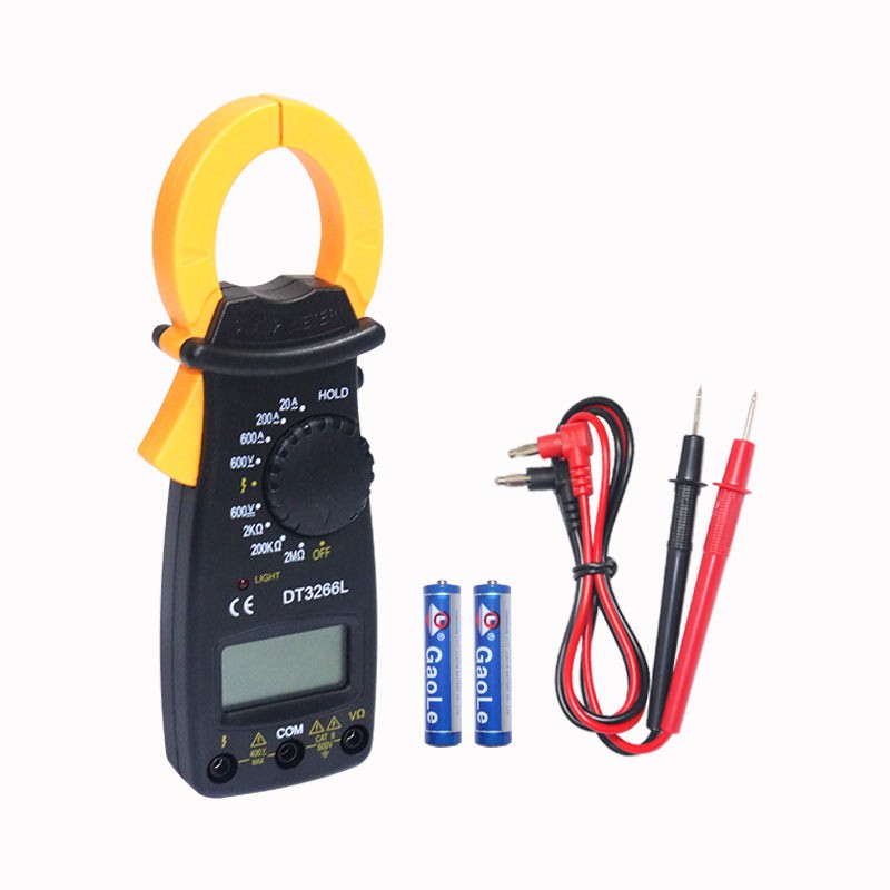 EELIC Portable digital clamp meter Tang amper DT3266L