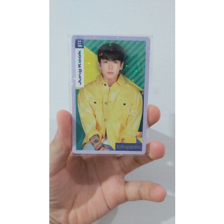 Photocard PC BTS Toko Hijau Official Jungkook