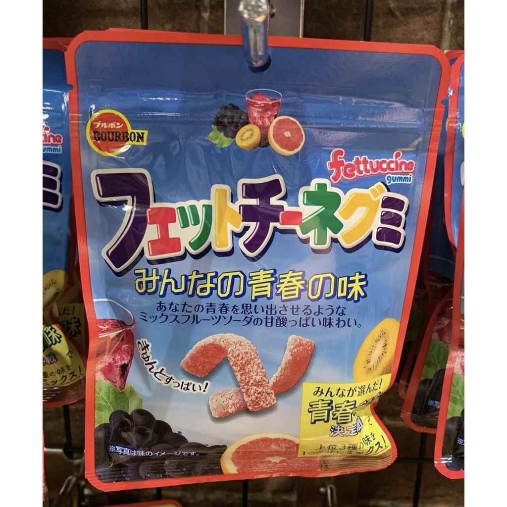 

NEW!! BOURBON FETUCINE MIX FRUIT/PERMEN