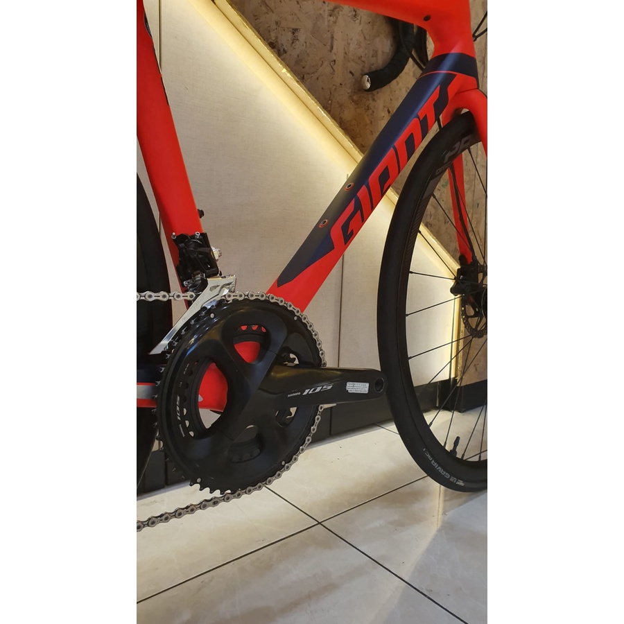 Sepeda Roadbike Giant TCR ADV 2 Discbrake Size S 2019