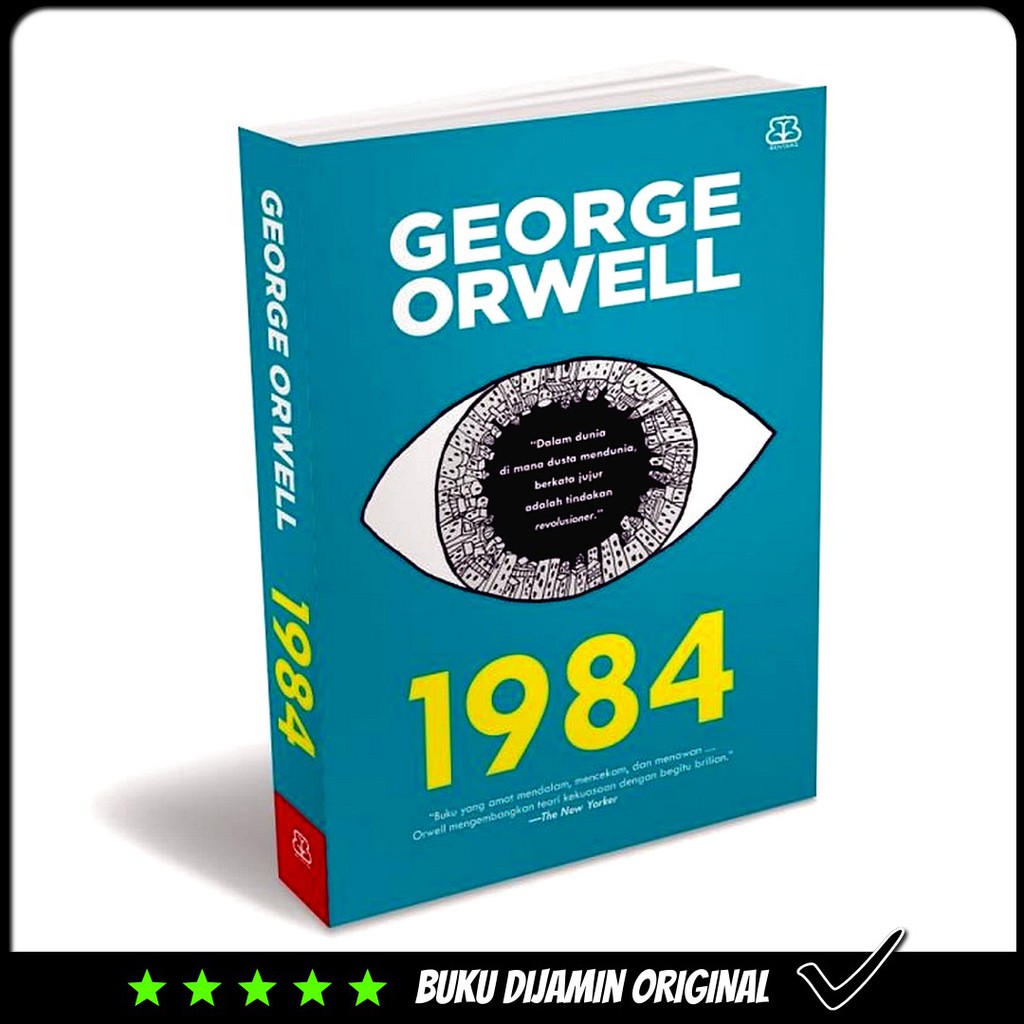 Buku Novel Terjemahan Buku 1984 - George Orwell Shopee Indonesia