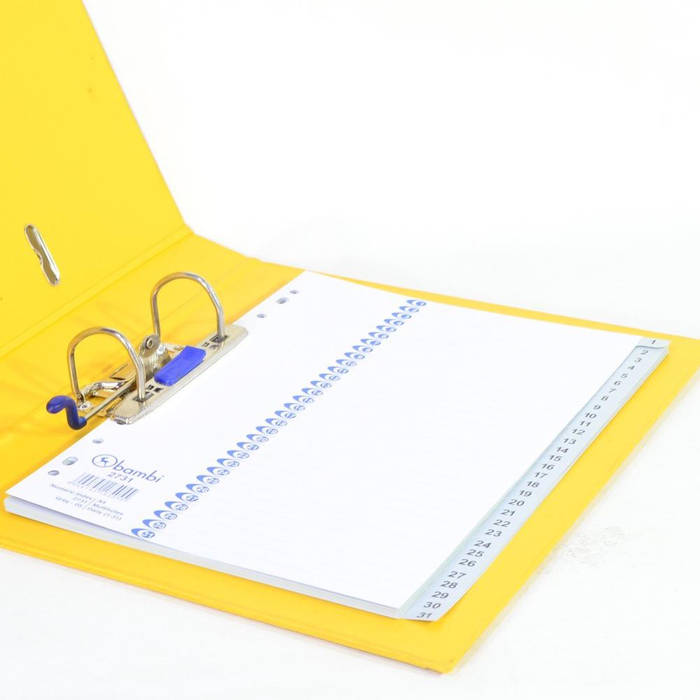 

Yj2Code Bindex Dividers & Indexes 8210 - A4(promo)E7J5