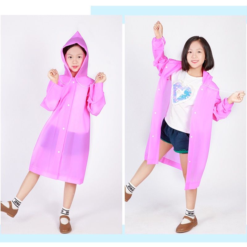 Jas Hujan Anak Ponco Eva Murah Hoodie