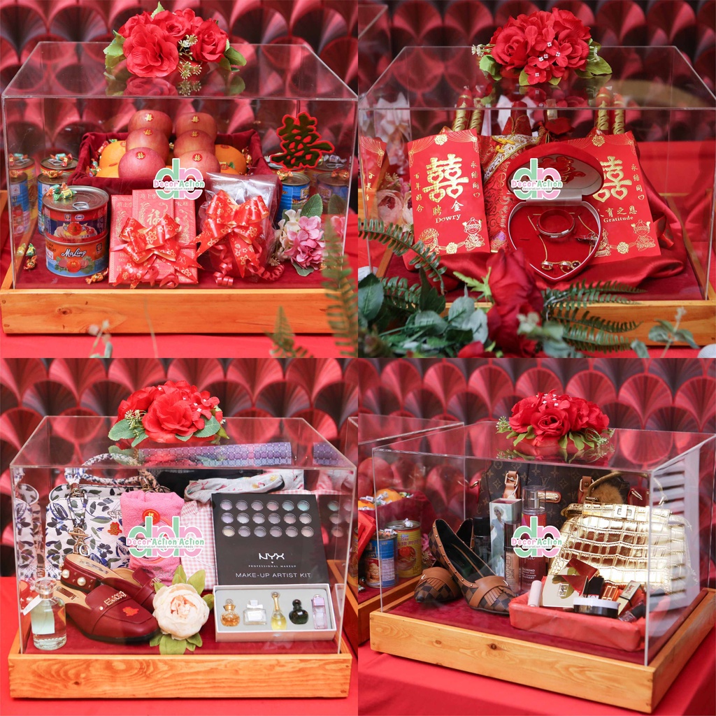 Sewa For Rent Baki Sangjit Ting Jing Box Hantaran Kotak Mahar Lamaran