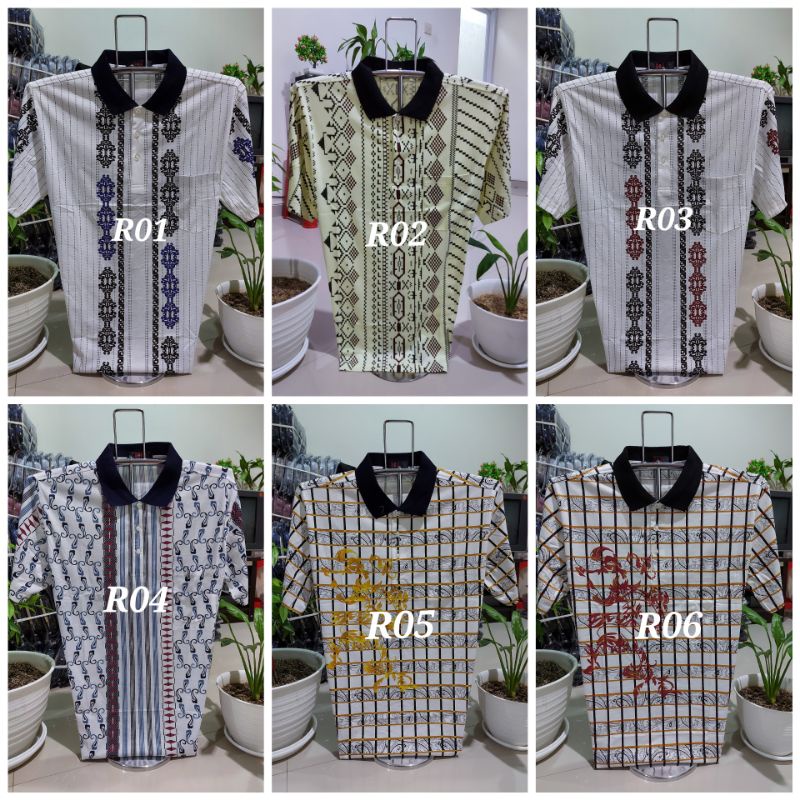 Kaos Kerah Pria Oryong Size M L XL - Kaos Katun - Kaos Kerah Pria Bapak Prang Tua