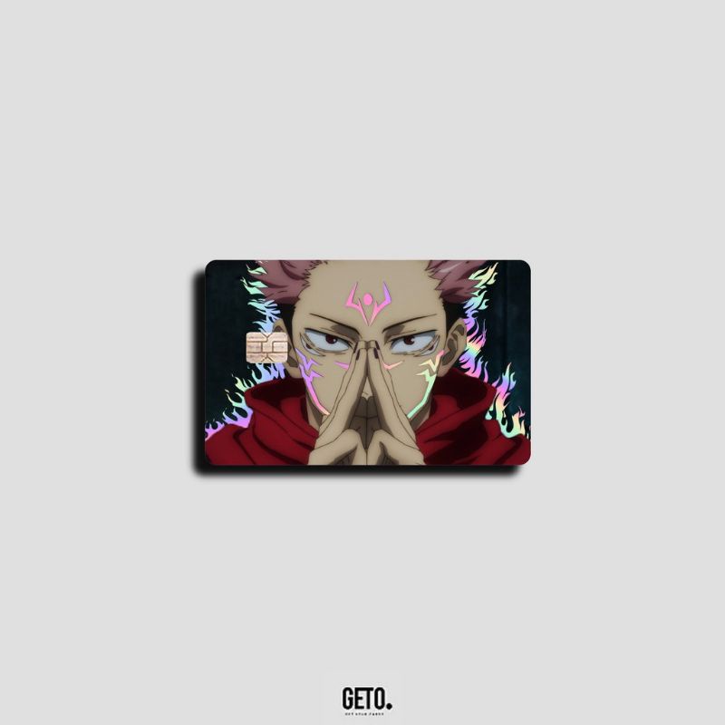 

Jujutsu Kaisen Special Hologram | Geto Cards ( Skin/Sticker kartu atm )