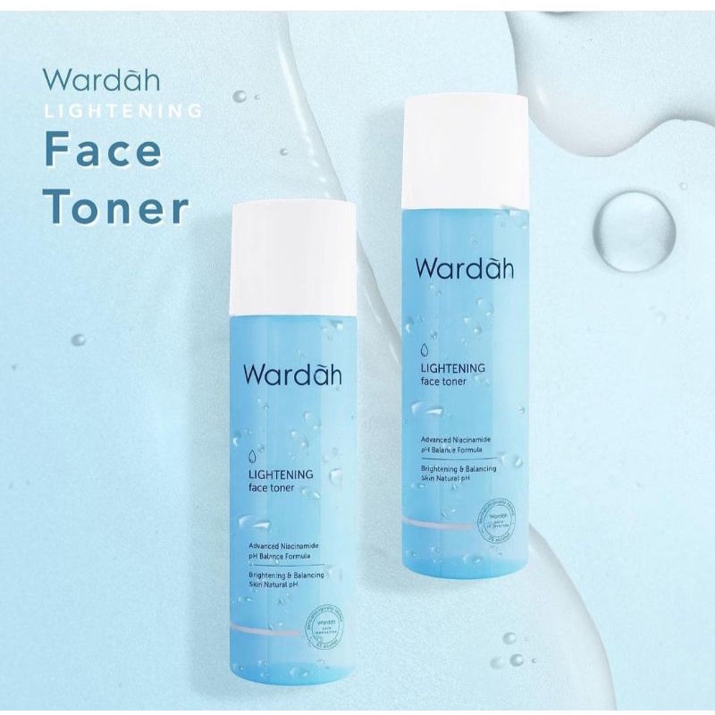 ☀️cahaya☀️wardah lightening face toner