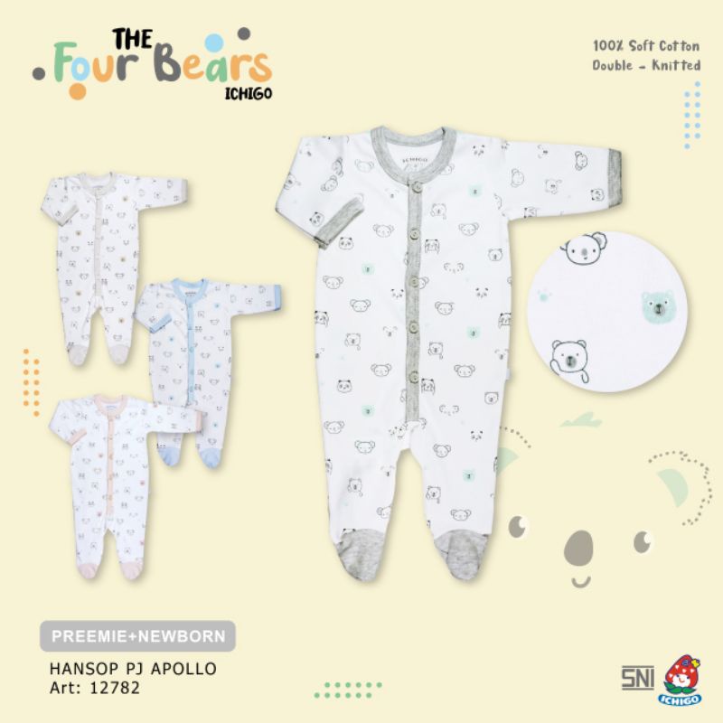 Hansop bayi tutup kaki  ICHIGO Jumper bayi