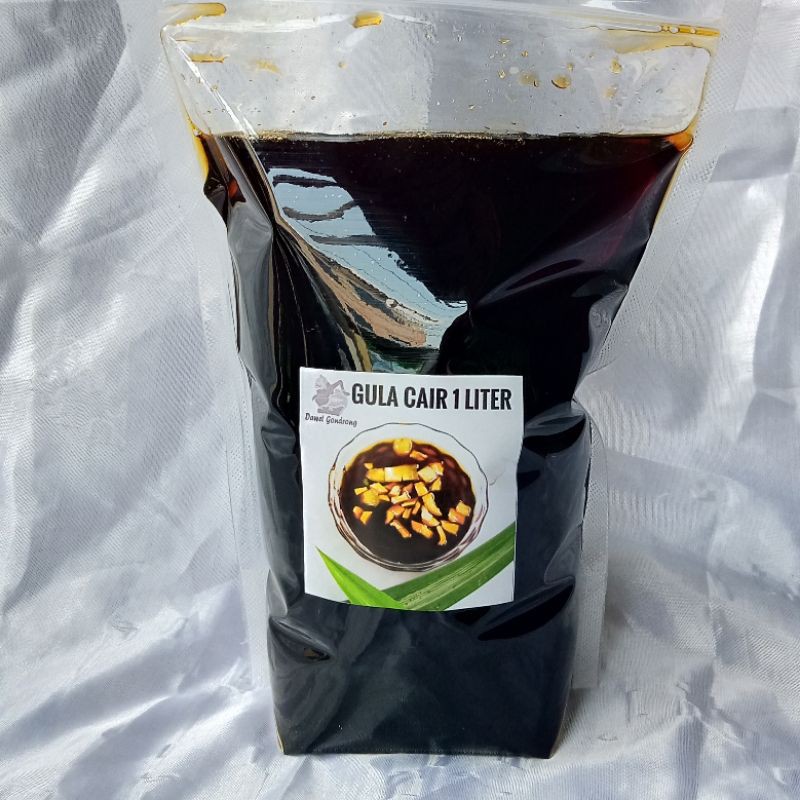 

GULA MERAH CAIR MURNI PREMIUM 1 LITER 1.3 KG - GULA CENDOL - GULA DAWET