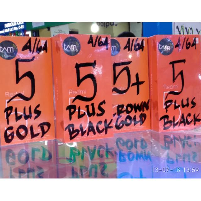 Redmi 5 Plus Ram 4gb Rom 64gb Garansi Resmi TAM 1 Tahun