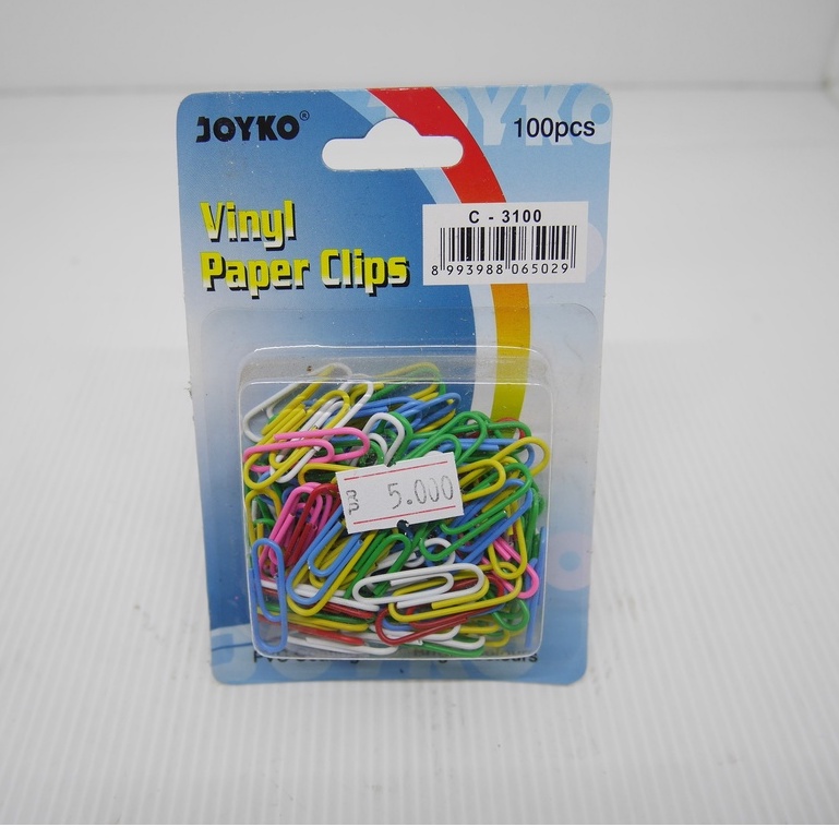 

PAPER CLIP / KLIP KERTAS WARNA C-3100