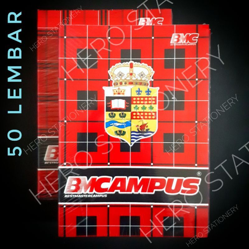 

Buku Tulis BMC Campus Isi 50 lembar 1pack
