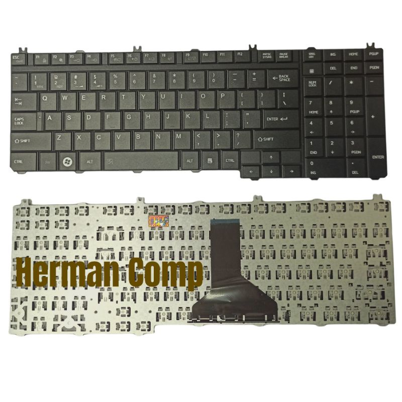 Keyboard Toshiba DynaBook Satelite L35 L36 L41 L42 L47 Satelite Pro S500/L S750 S850