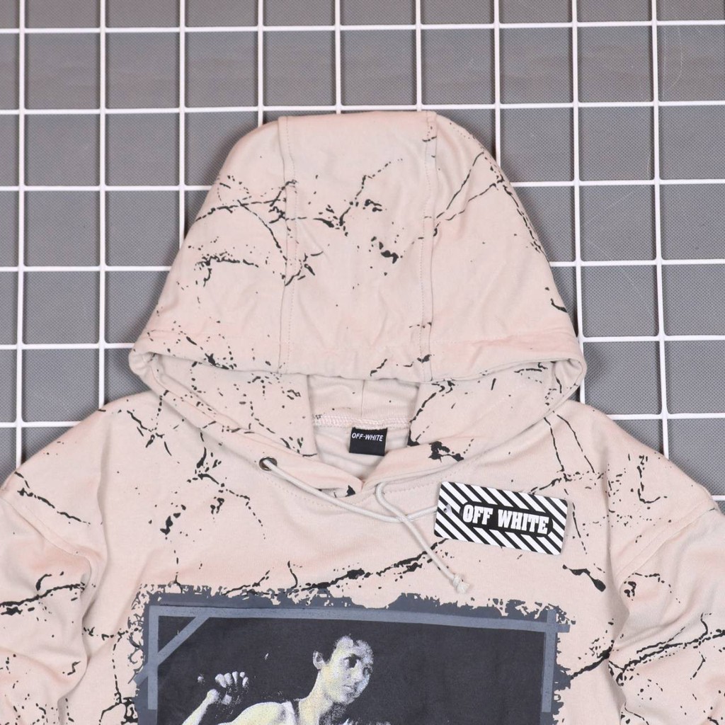 Jaket Hoodie OFF WHT MARBEL – Edition Trendy Casual Unisex Good Brand Quality Stylish