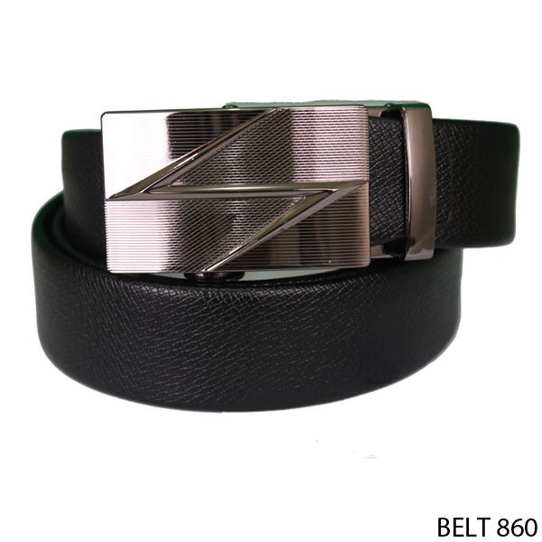 Ikat Pinggang Pria Gaul Semi Kulit Hitam – BELT 860