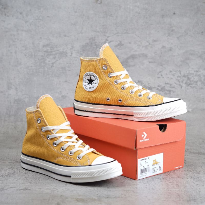 Converse 70s High Egret &quot;sunflower&quot;(Double Foxxing)