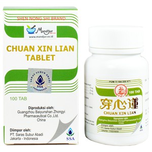 CHUAN XIN LIAN TABLET CHUANXINLIAN ISI 100