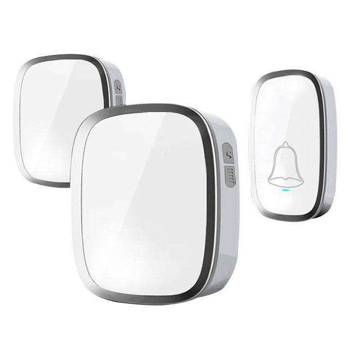 Bel Rumah Wireless Door Bell Waterproof Pintu 2 Receiver 4.9