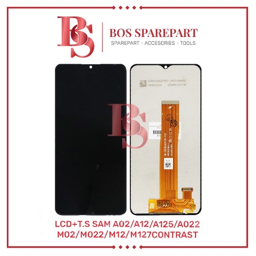 LCD TOUCHSCREEN SAMSUNG A02 / A12 / A125 / A022 / M02 / M022 / M12 / M127