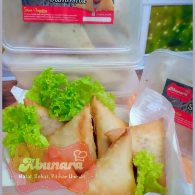 

Sambosa Daging cabe hijau frozen