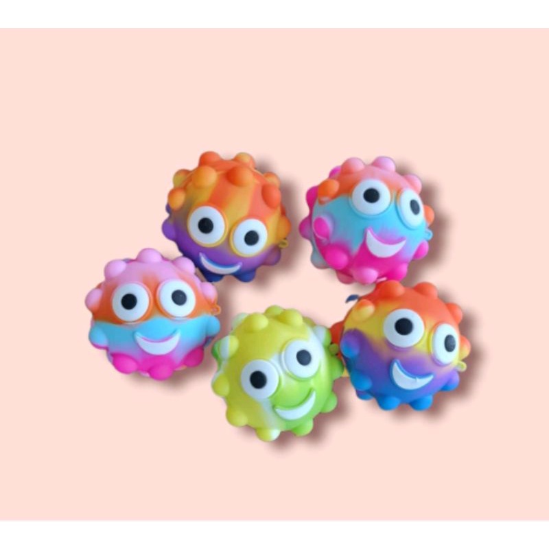 mainan Viral bola pop it ball 3D anti stress-2