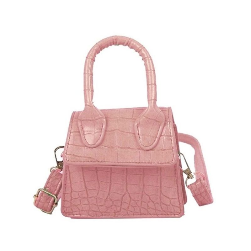 Arifirn Sling Bag Croco - Wanda Nellie Tas Selempang Mini  Wanita