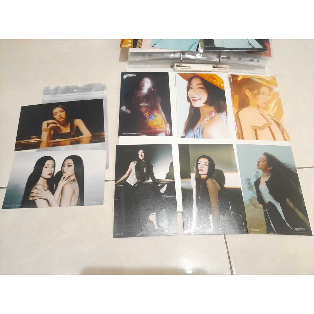 [TAKE BUNDLING]OFFICIAL IRENE SEULGI RED VELVET MONSTER SUMMER MAGIC RBB BAD BOY QUEENDOM PHOTO SET