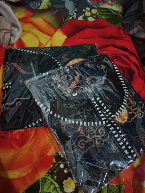Atasan Batik Dolby Dolbi Dobby Doby Tenun Sutra Tulis Halus Katun Atbm Baron ,sarombit Atasan