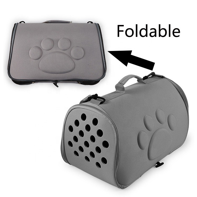 Large Size Besar - Pet Cargo Pet Carrier Bag Pawn Feet Stamp for Cat &amp; Dog Tas Anjing Kucing