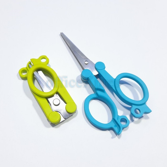 

Gunting Kertas Kecil / Gunting Lipat 4.5 inch (11cm) / Folding Scissors FL43 Kangaro