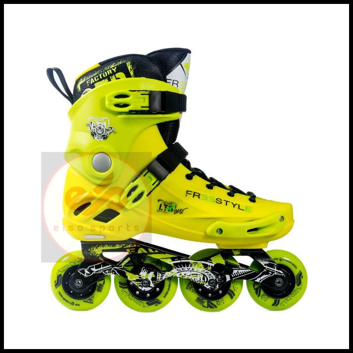 Sepatu Roda Freestyle Frse One Slalom Inline Skate - Kuning, 40