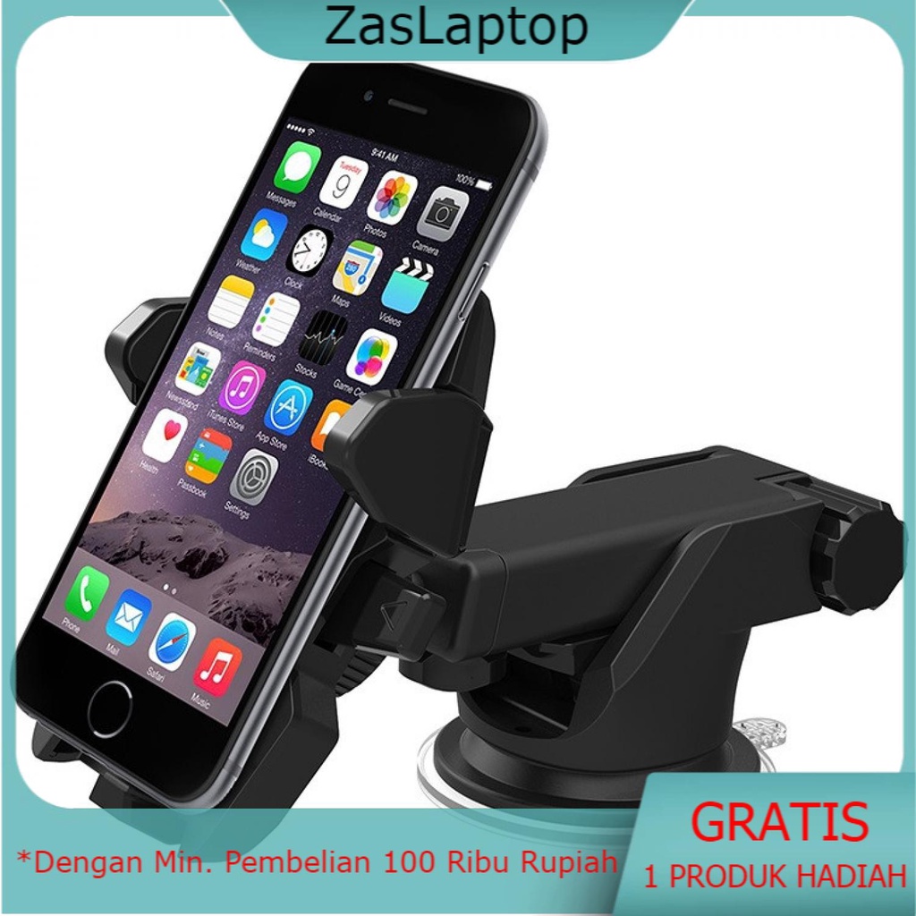 PENJEPIT HOLDER SMARTPHONE/HP UNTUK MOBIL