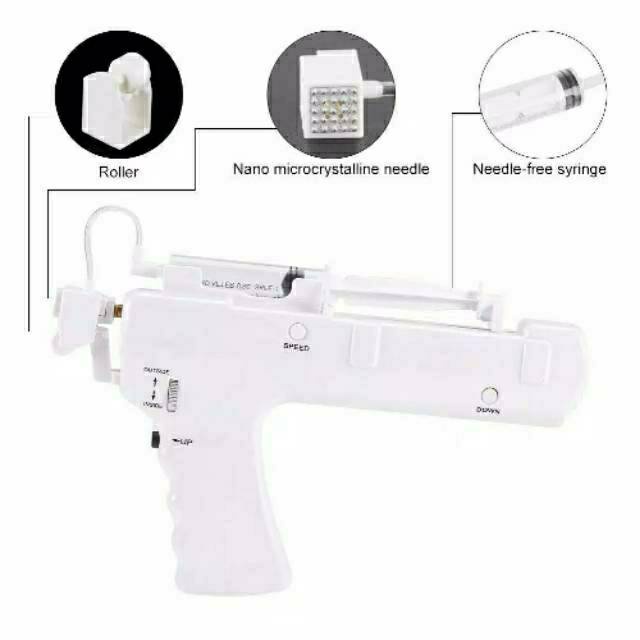 Vanadium Titanium Injection Gun Beauty Instrument for Wrinkle Removal mesogun injeksi ez injector