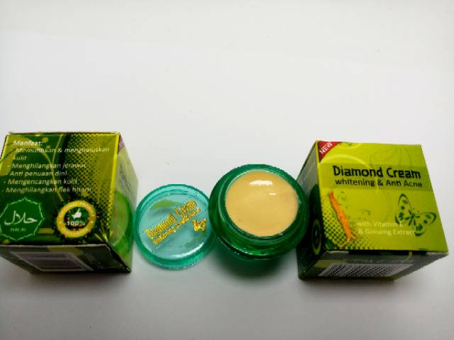 CREAM DIAMOND GINSENG WHITENING &amp; ANTI ACNE ecer