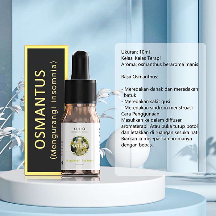 YUHO Diffuser humidifier mobil portable essential oil reed hampers safe care aromatheraphy pembersih udara Pelembab minyak esensial aromaterapi parfum pengharum uap ruangan air purifier penyejuk infuser minimisk-Y-Osmantus