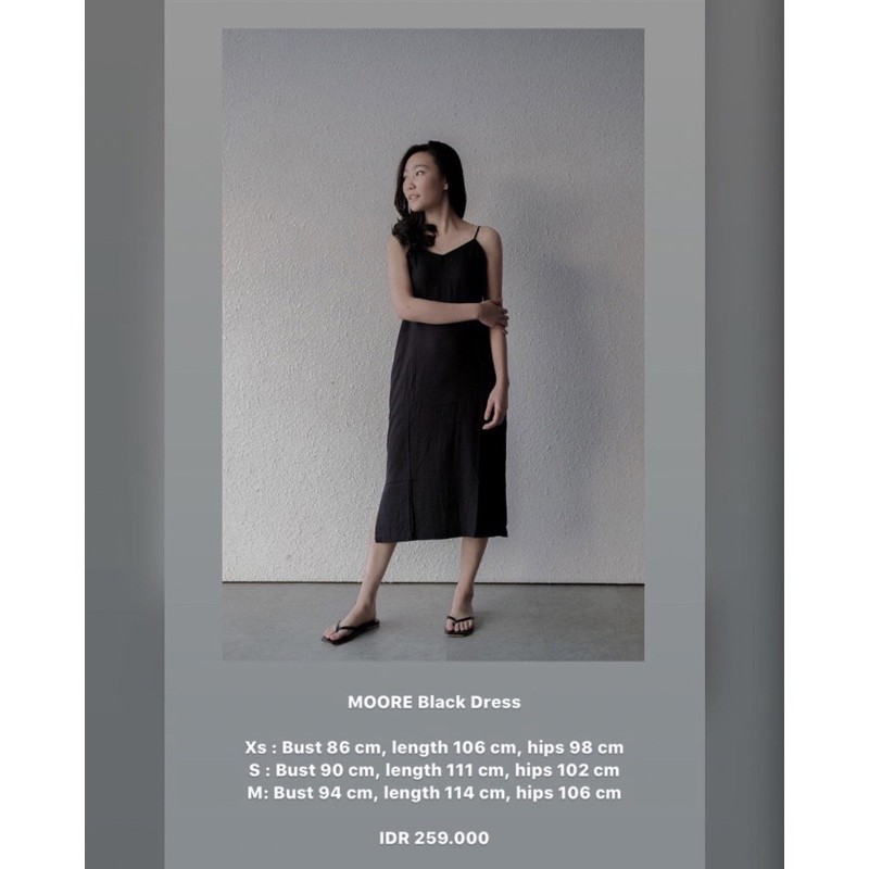 Eunoia Moore Black Dress size M