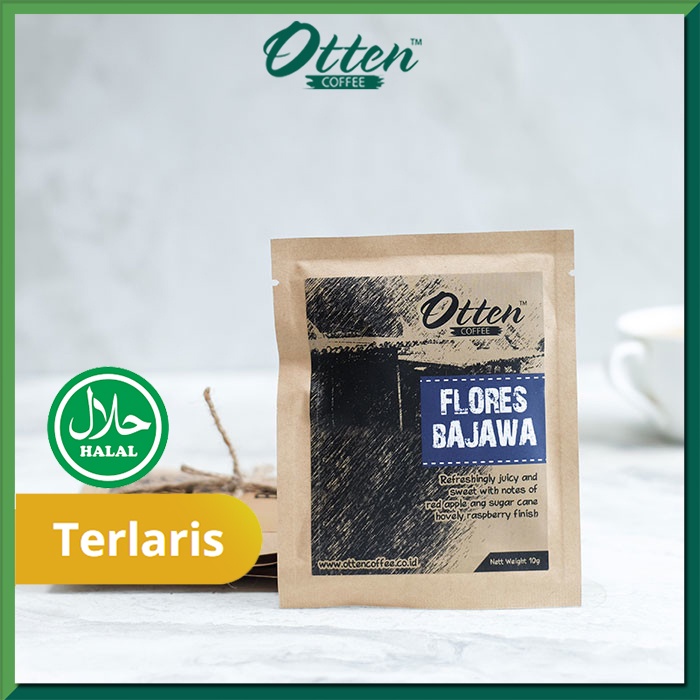 

Otten Drip Coffee 10g Arabica Flores Bajawa 4 pcs