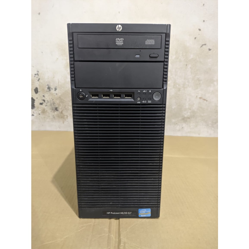 PC Server Xeon X3430 HP Ram 8Gb Ssd 256Gb Hdd 1Tb Siap Pakai