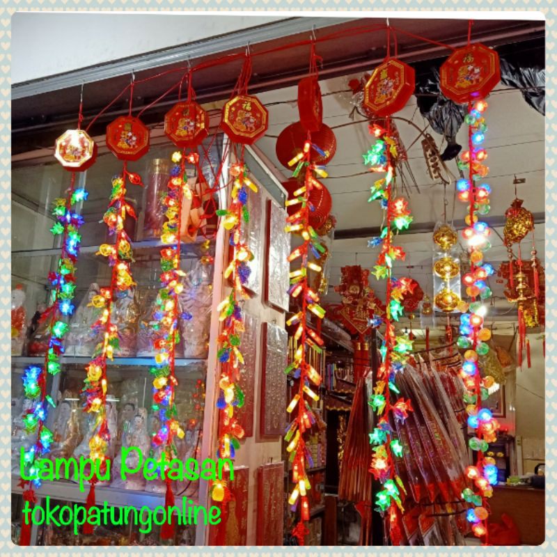 Lampu Petasan Lampion Gong xi fat cai