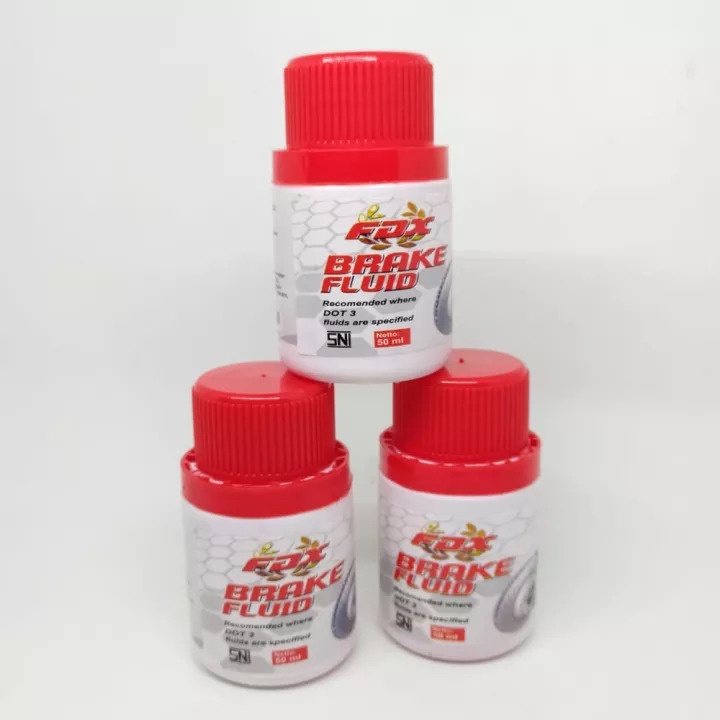 Minyak Rem 50ML FDX Brake Fluid DOT 3 Cakram Tromol ABS Motor Oil