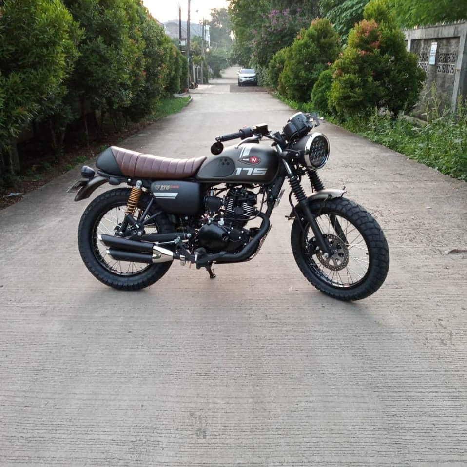 Custom Kawasaki w175